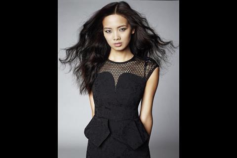 Karen Millen's autumn 2013 campaign with model Grace Gao